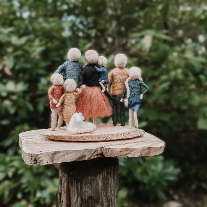 I've Been Creating Heartwarming Wool Families For A Year (40 Pics)
