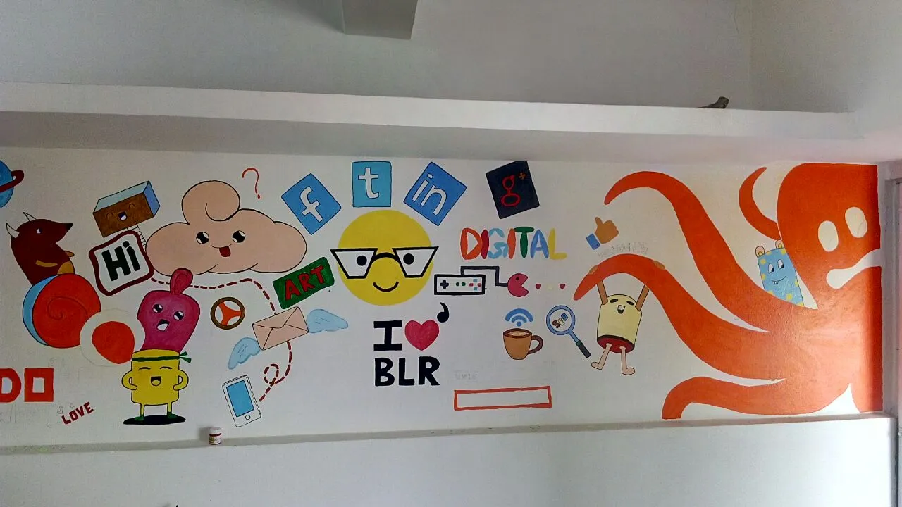 Doodling A Small Office At Bengaluru, India