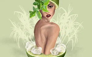 This Artist Dissected Some Yummy Cocktails And Painted Them As Fashionable Body Accessories