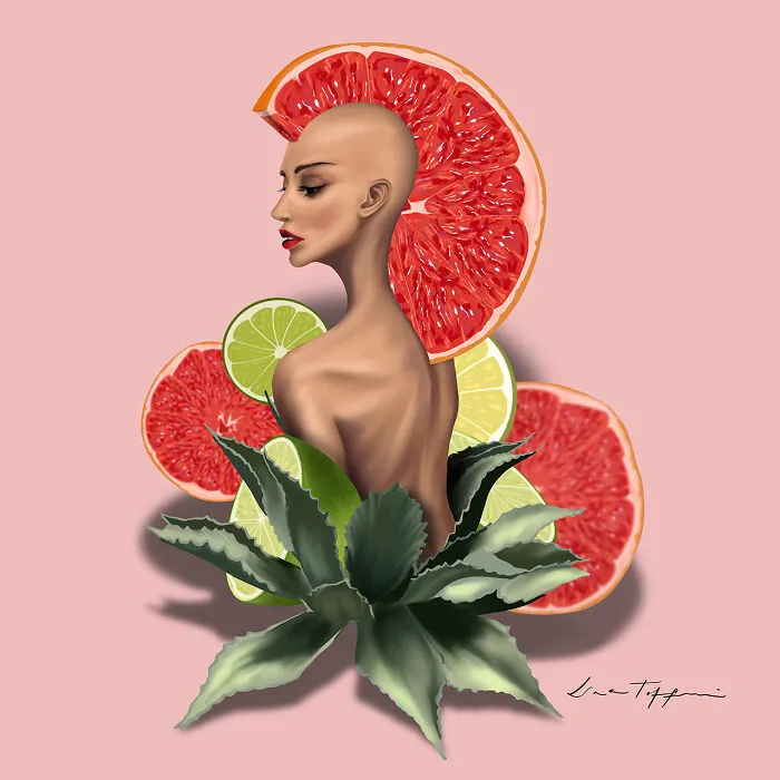 This Artist Dissected Some Yummy Cocktails And Painted Them As Fashionable Body Accessories