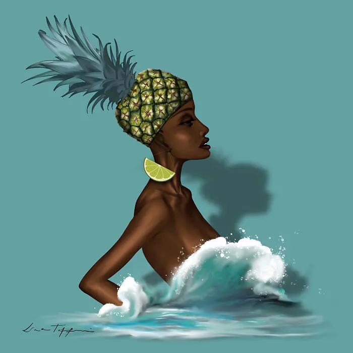 This Artist Dissected Some Yummy Cocktails And Painted Them As Fashionable Body Accessories