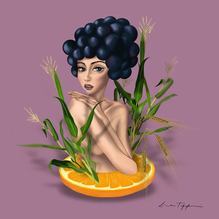 This Artist Dissected Some Yummy Cocktails And Painted Them As Fashionable Body Accessories