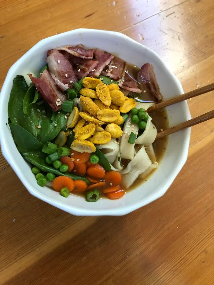 Udon Noodle Soup With Homemade Udon :)