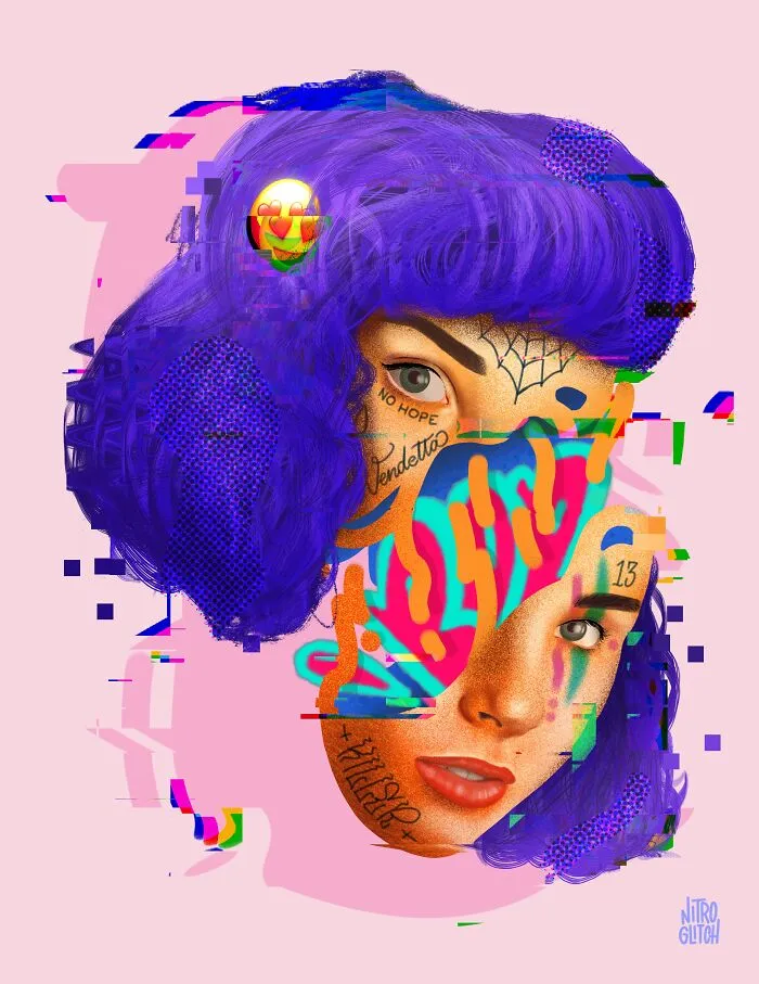 I'm Nitroglitcherin, And Here Are My Digital Mixed Media Portraits