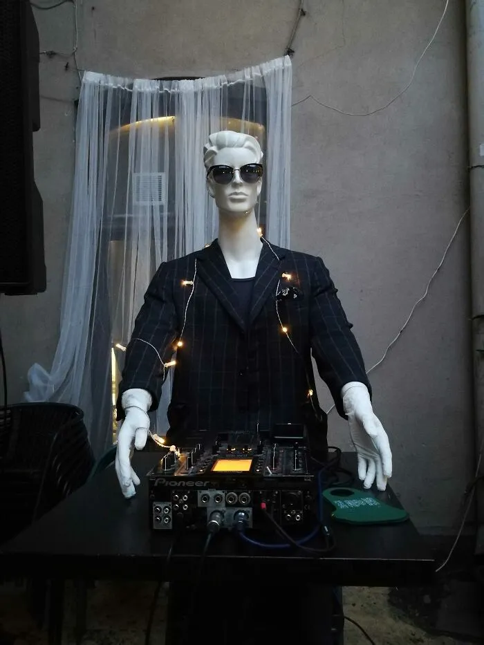 A DJ In A Bar, When We Could Go To A Bar