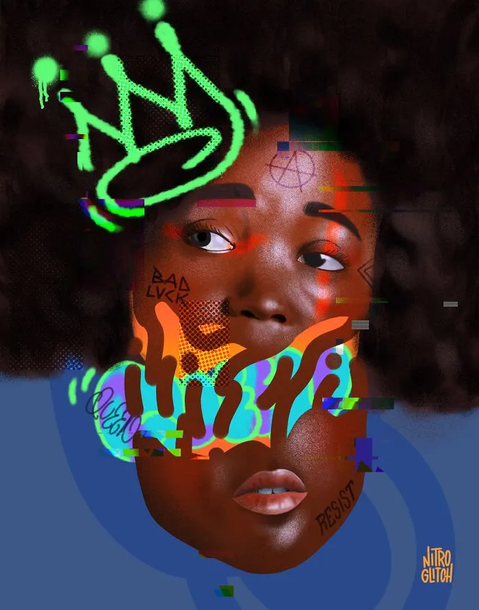 I'm Nitroglitcherin, And Here Are My Digital Mixed Media Portraits