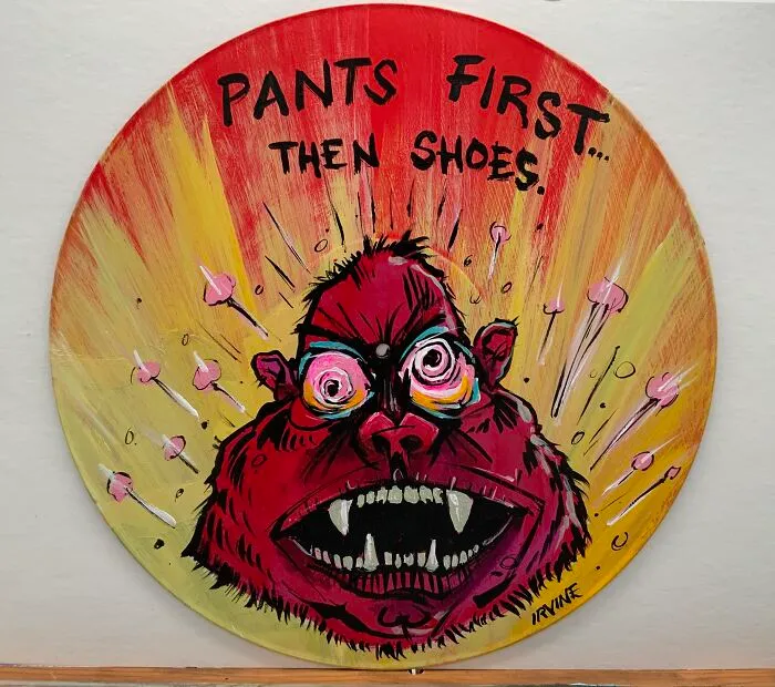 Pants First... Then Shoes