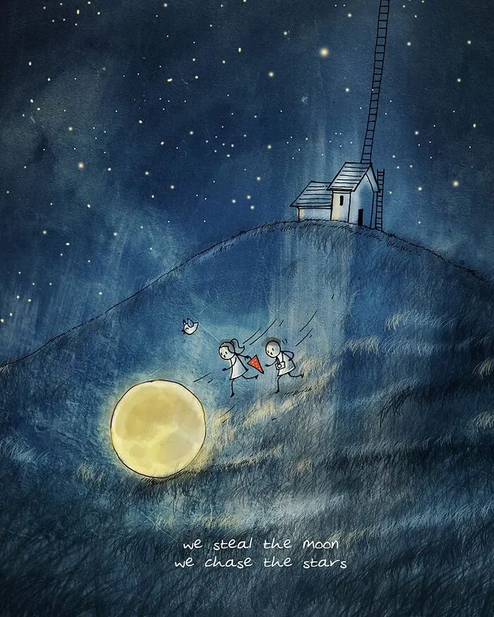 Artist Draws Adorable Illustrations About Love And Life, Here Are 62 Of The Best