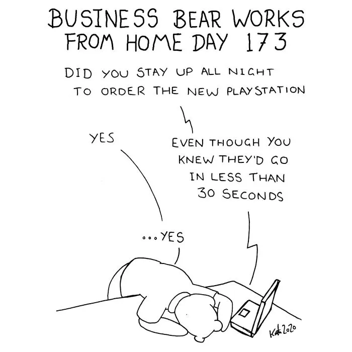 I've Spent The Last Year Drawing A Comic About Working From Home (10 Comics)