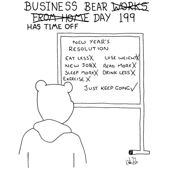 My 58 Comics That Show Silly And Absurd Things I've Experienced Since Working From Home
