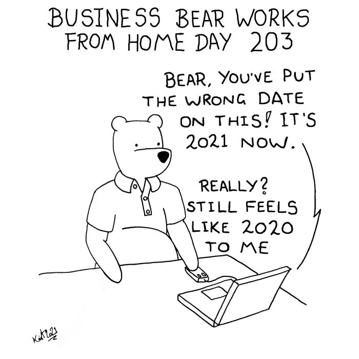 My 58 Comics That Show Silly And Absurd Things I've Experienced Since Working From Home