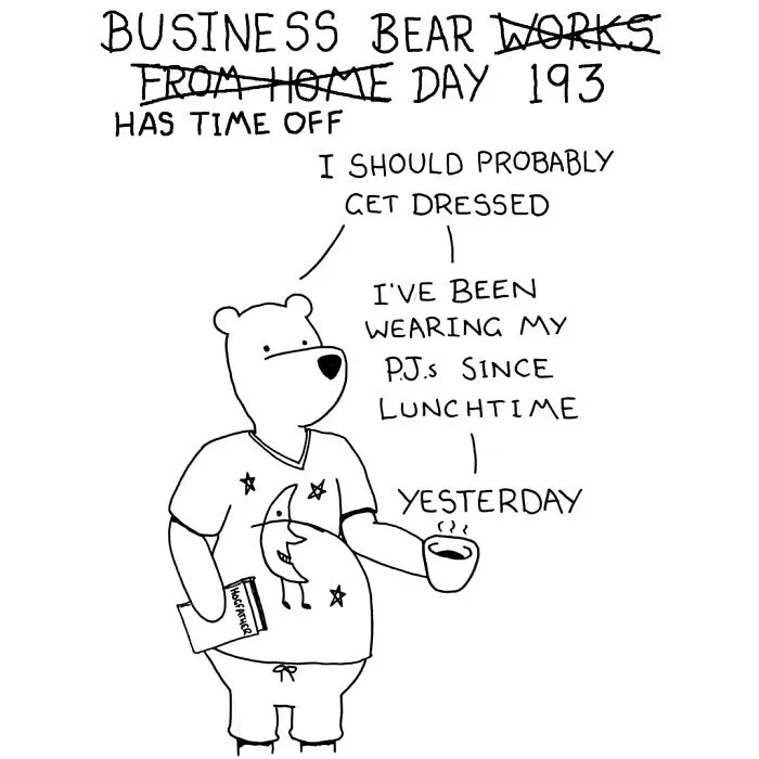 My 58 Comics That Show Silly And Absurd Things I've Experienced Since Working From Home