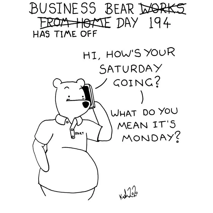 My 58 Comics That Show Silly And Absurd Things I've Experienced Since Working From Home