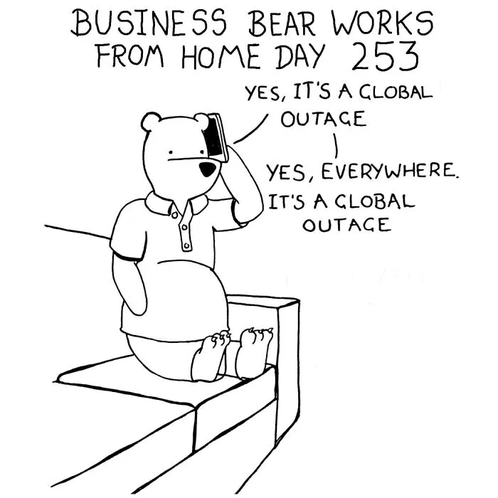 I've Spent The Last Year Drawing A Comic About Working From Home (10 Comics)