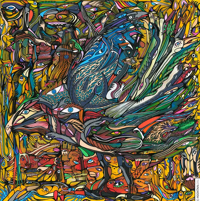 My Paintings Are Full Of Hundreds Of Lives