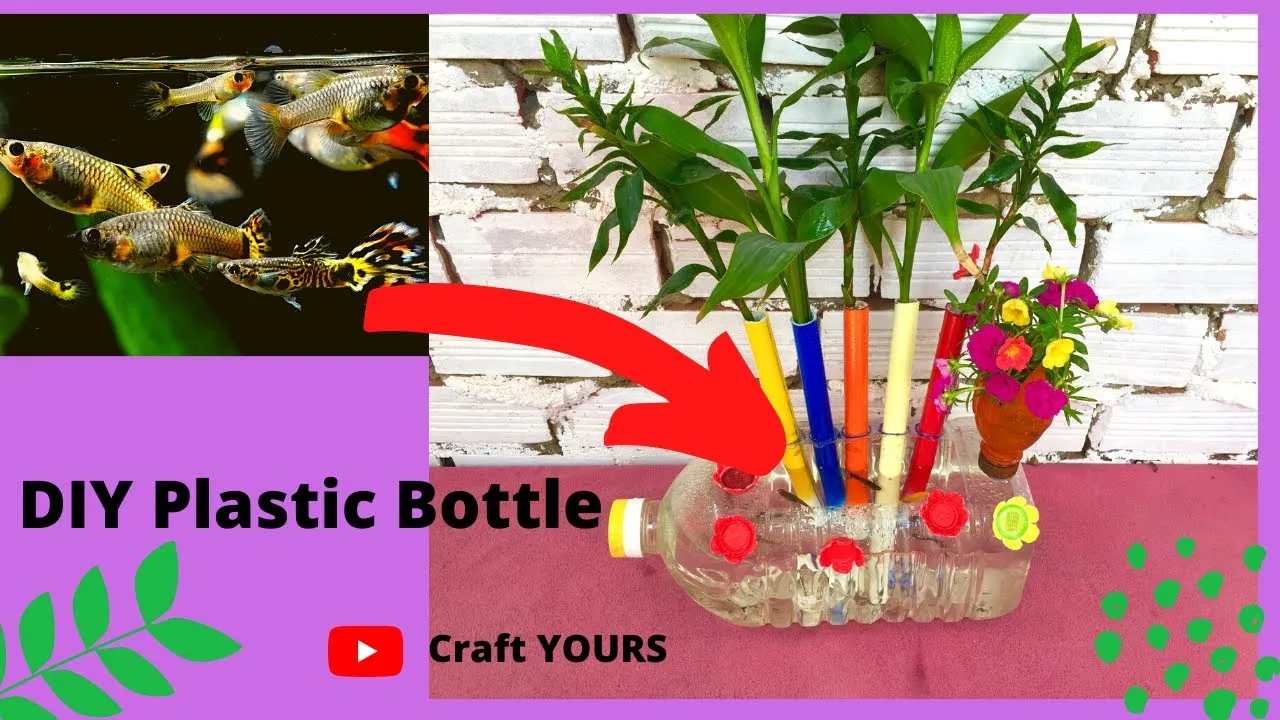 What An Idea; Creative Way To Recycle Plastic Bottle Into Flower Pot | Craft Yours