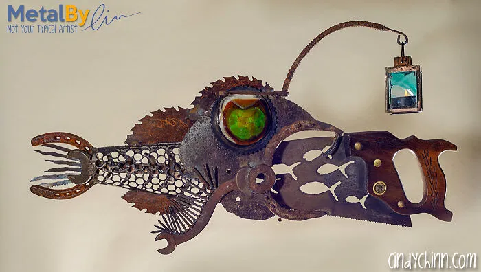 This Was My First Sawfish, The "Lamplighter"