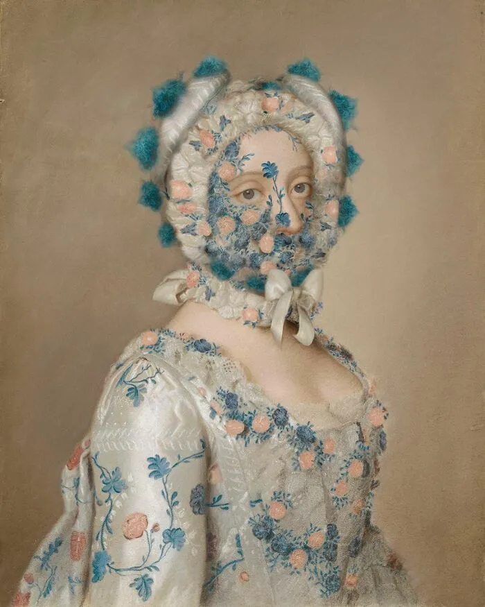Artist Puts Masks On Classical Paintings, And Instagram Is Loving It (30 Pics)