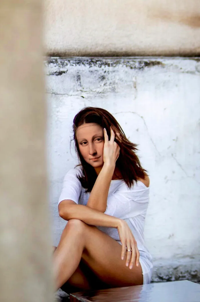 My 57 Photo Manipulations That Put Famous Subjects Of Paintings Out Of The Frame And Into The Modern World