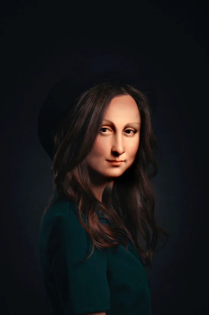 My 57 Photo Manipulations That Put Famous Subjects Of Paintings Out Of The Frame And Into The Modern World