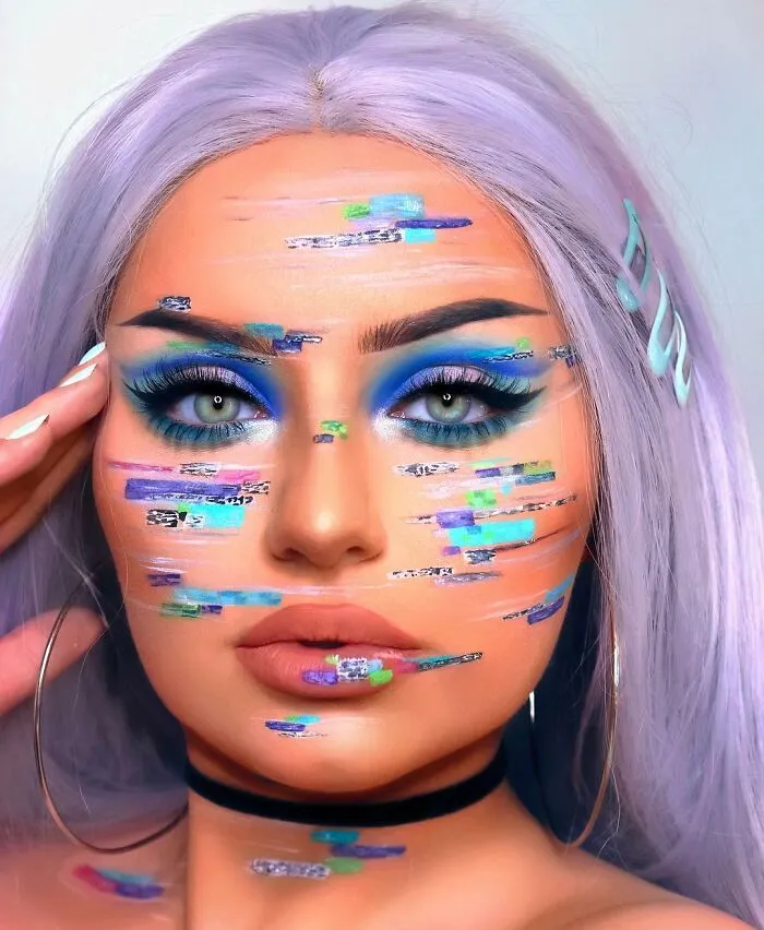 I Use Makeup To Create Art On My Face (107 Pics)