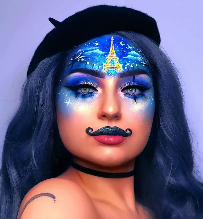 I Use Makeup To Create Art On My Face (107 Pics)