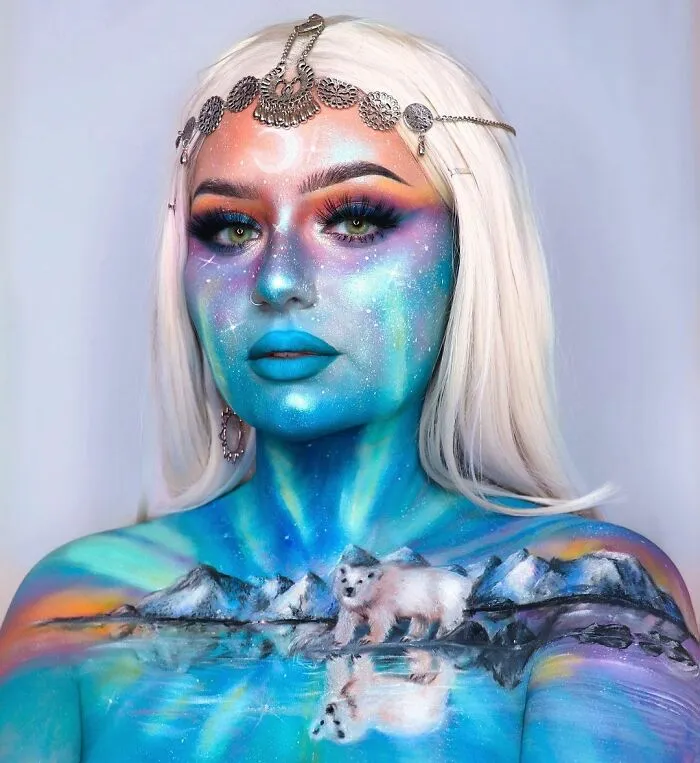 I Use Makeup To Create Art On My Face (107 Pics)