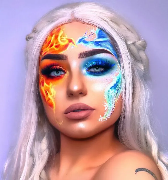 I Use Makeup To Create Art On My Face (107 Pics)