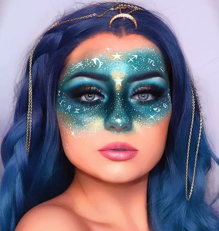 I Use Makeup To Create Art On My Face (107 Pics)
