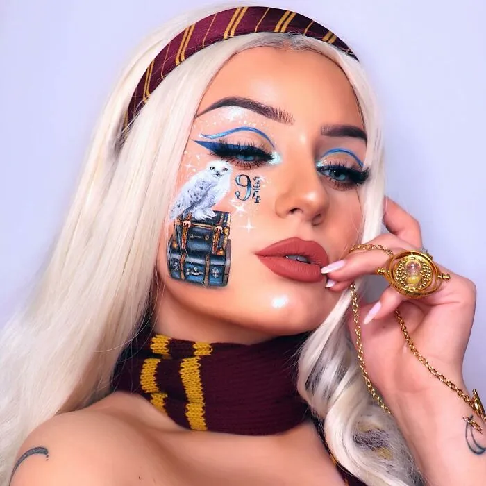 I Use Makeup To Create Art On My Face (107 Pics)