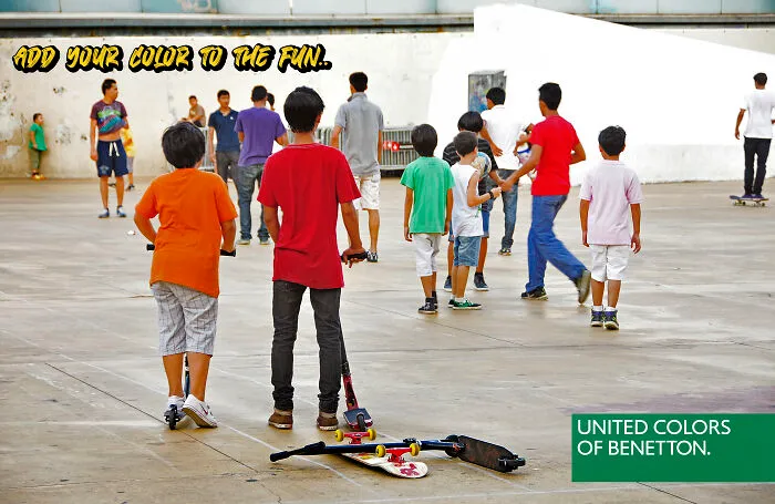 United Colors Of Benetton (Photo: Barcelona, Spain.. 2012)