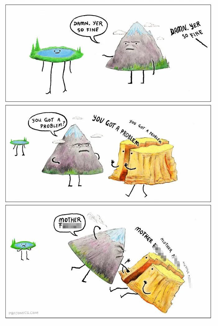 50 More Absurd Dark Humor Comics By 'Perry Bible Fellowship'