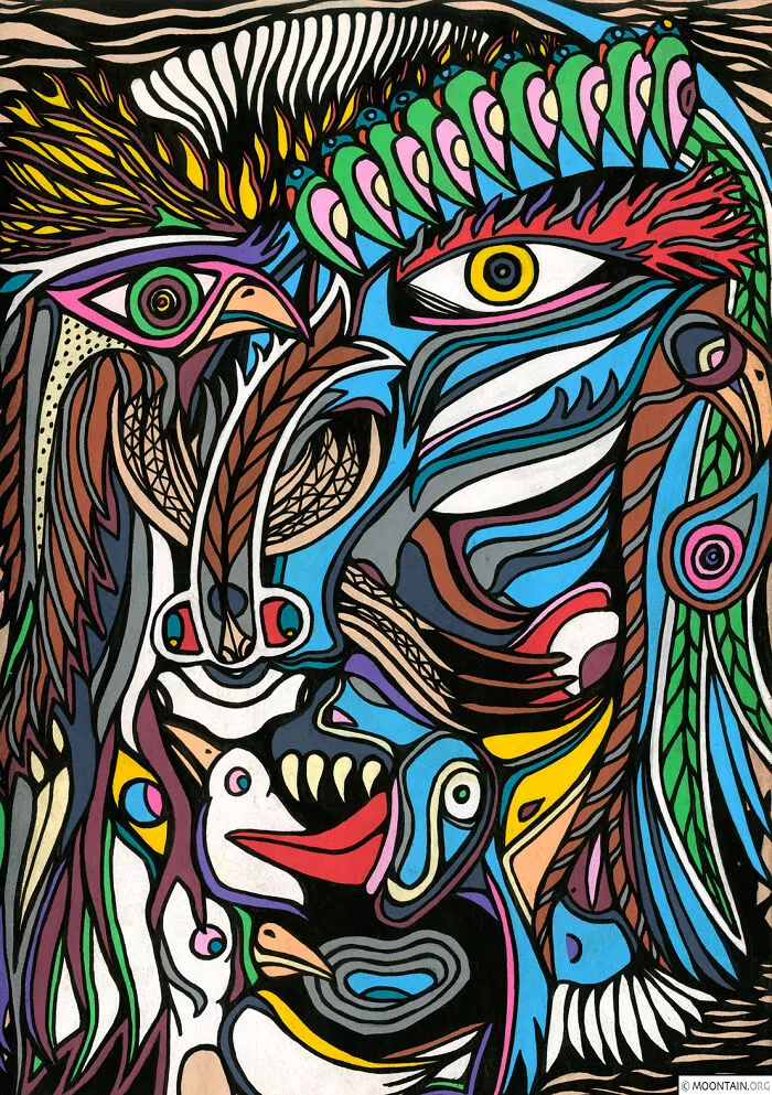 My Paintings Are Full Of Hundreds Of Lives