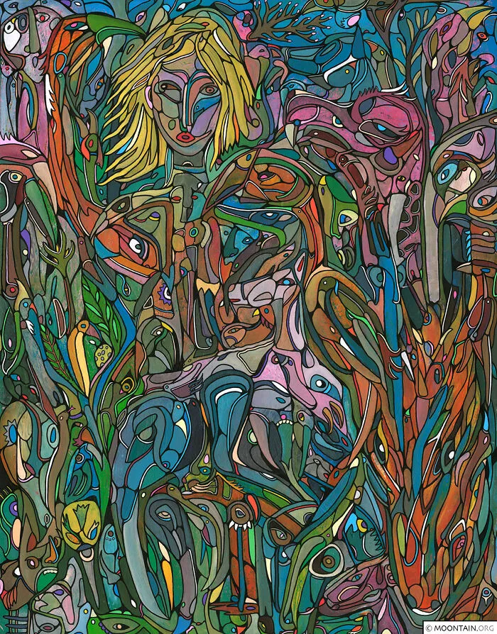 My Paintings Are Full Of Hundreds Of Lives