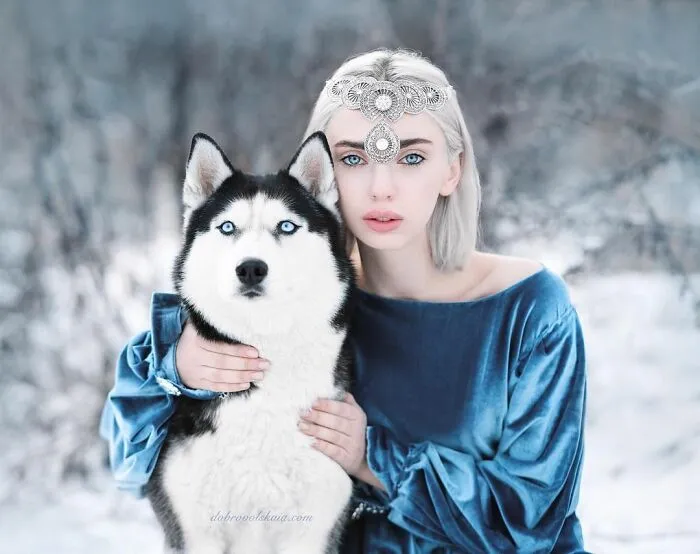 The Incredible Bond Between Animals And People In The Magical Photography Of Anastasiya Dobrovolskaya (40 Pics)