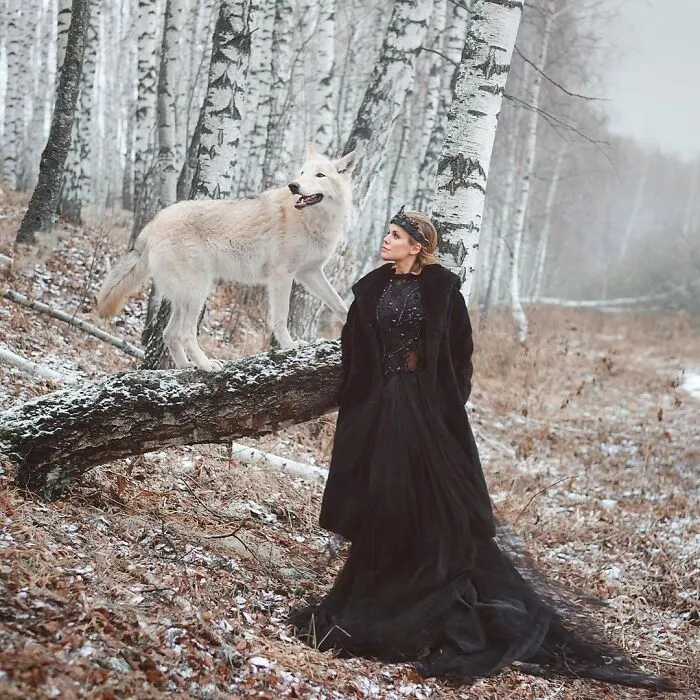 The Incredible Bond Between Animals And People In The Magical Photography Of Anastasiya Dobrovolskaya (40 Pics)
