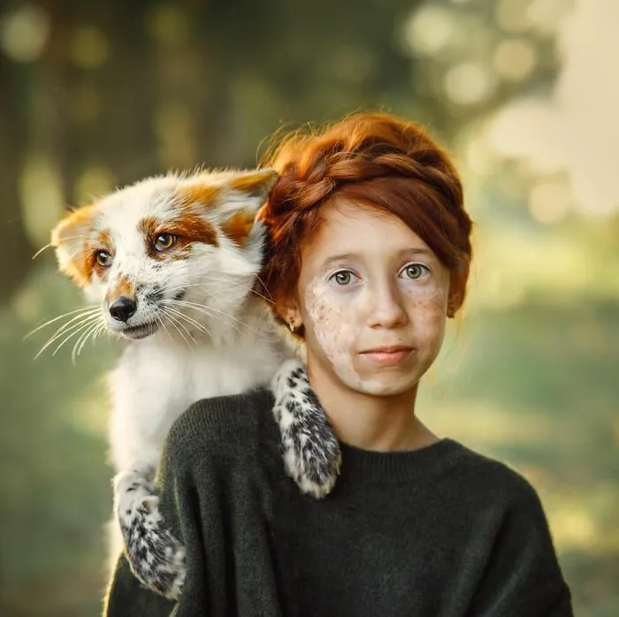 The Incredible Bond Between Animals And People In The Magical Photography Of Anastasiya Dobrovolskaya (40 Pics)