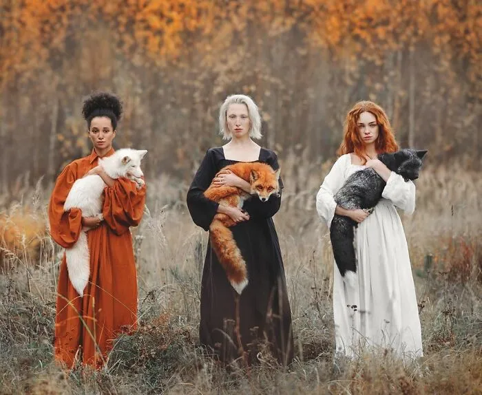The Incredible Bond Between Animals And People In The Magical Photography Of Anastasiya Dobrovolskaya (40 Pics)