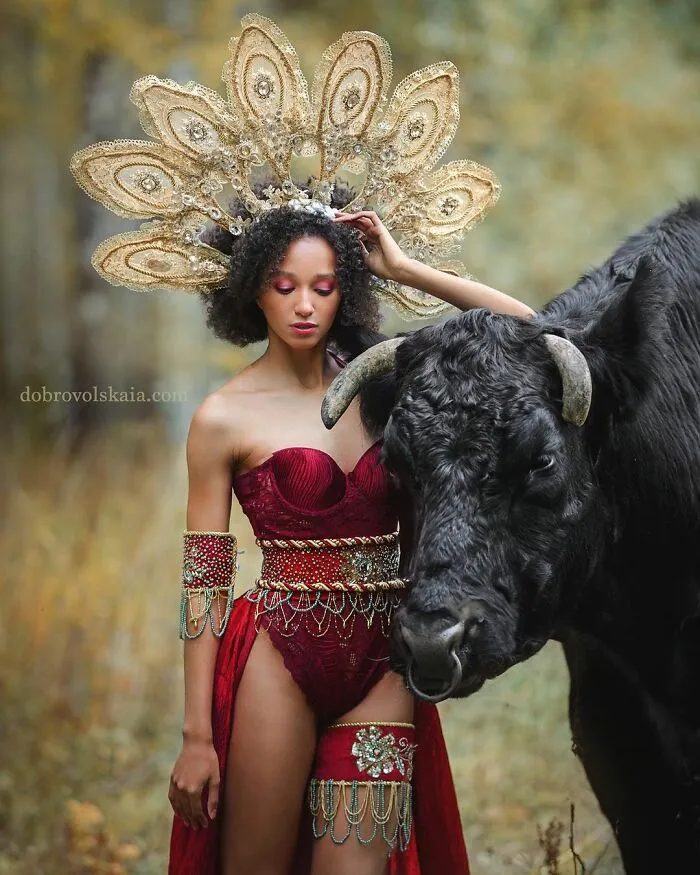 The Incredible Bond Between Animals And People In The Magical Photography Of Anastasiya Dobrovolskaya (40 Pics)