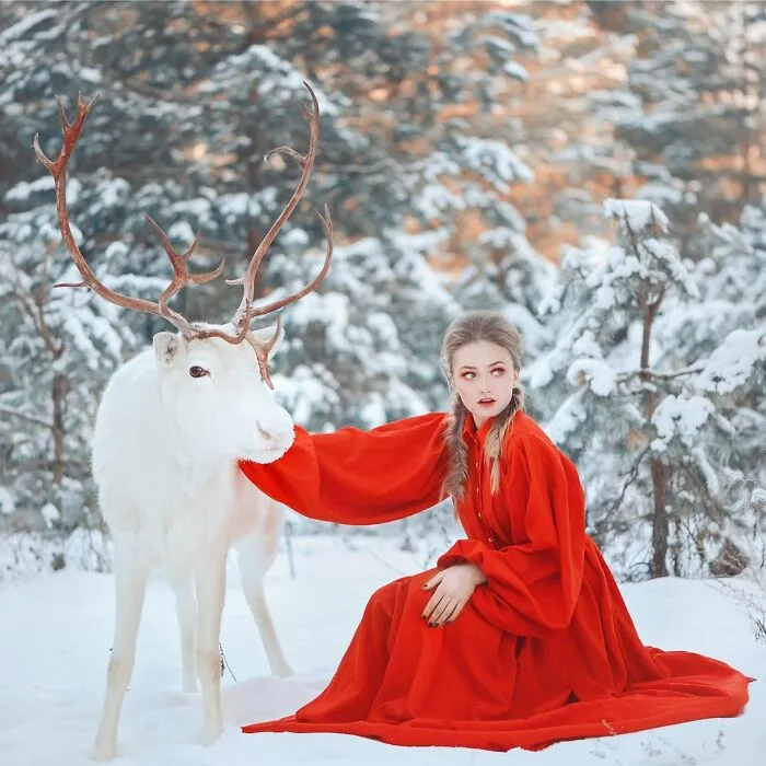 The Incredible Bond Between Animals And People In The Magical Photography Of Anastasiya Dobrovolskaya (40 Pics)