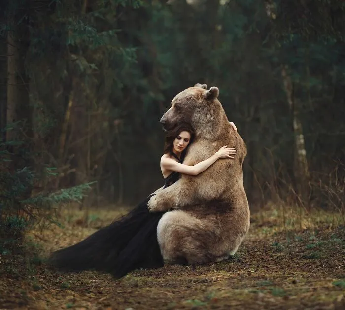 The Incredible Bond Between Animals And People In The Magical Photography Of Anastasiya Dobrovolskaya (40 Pics)