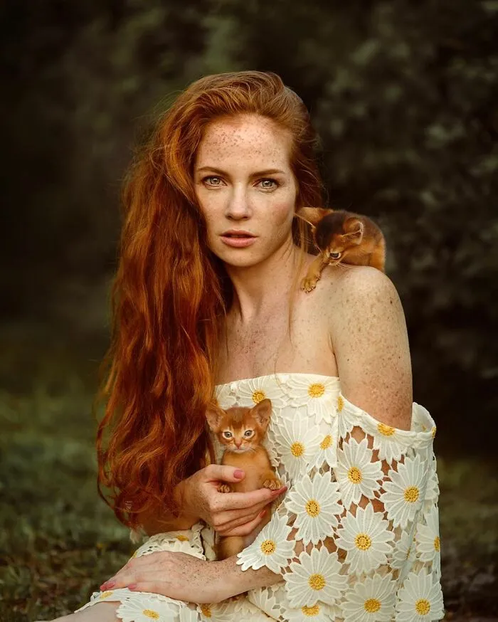 The Incredible Bond Between Animals And People In The Magical Photography Of Anastasiya Dobrovolskaya (40 Pics)