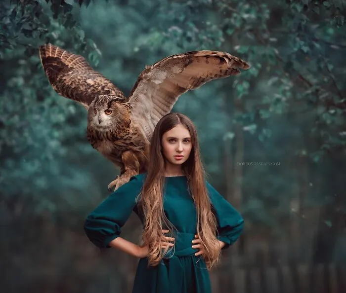 El increíble vínculo entre animales y personas en estas 40 mágicas fotos de Anastasiya Dobrovolskaya