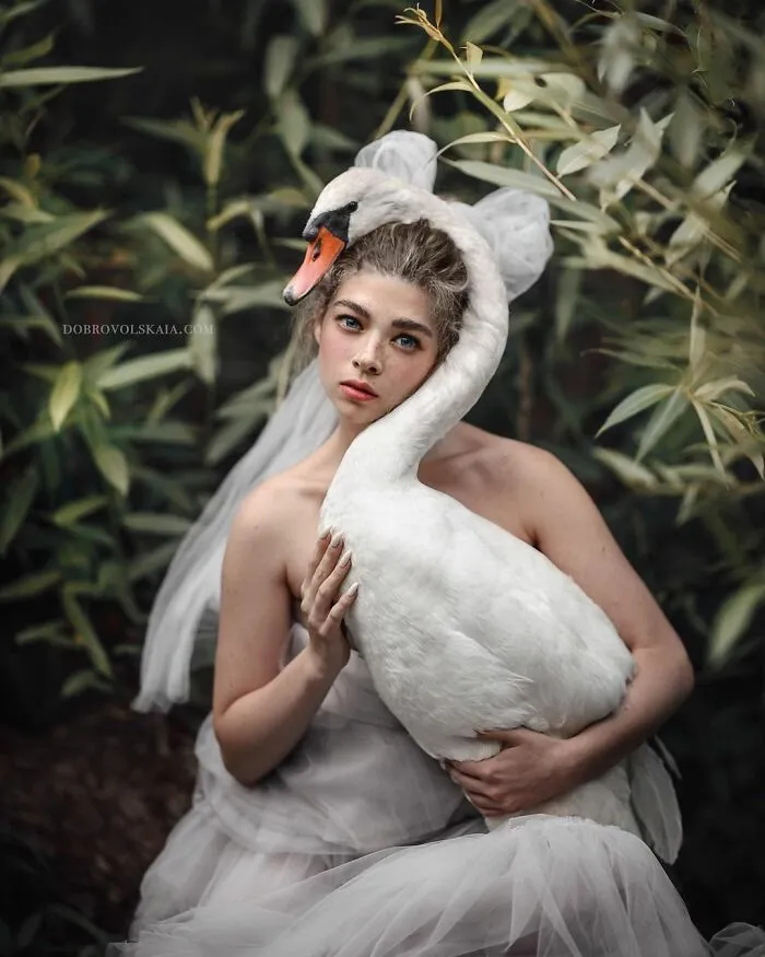 The Incredible Bond Between Animals And People In The Magical Photography Of Anastasiya Dobrovolskaya (40 Pics)