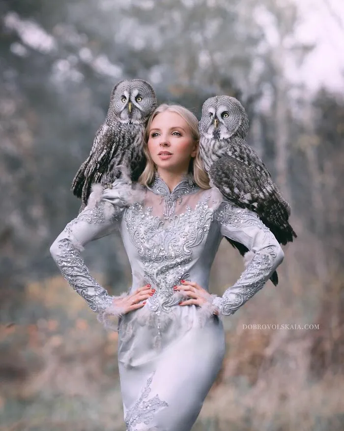 The Incredible Bond Between Animals And People In The Magical Photography Of Anastasiya Dobrovolskaya (40 Pics)