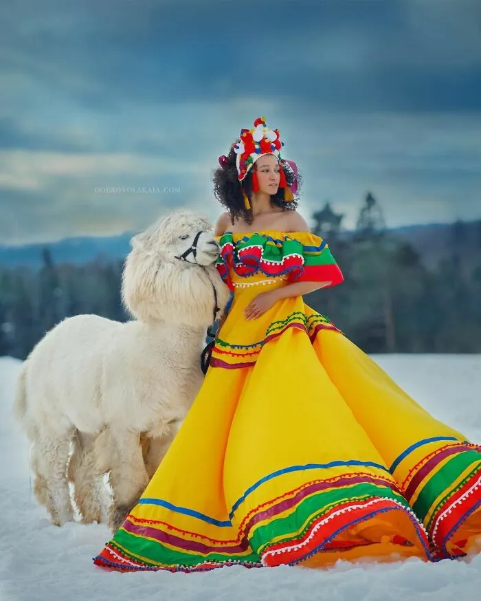 The Incredible Bond Between Animals And People In The Magical Photography Of Anastasiya Dobrovolskaya (40 Pics)