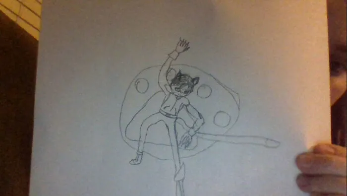 Chat Noir (Btw I Suck At Drawing.)