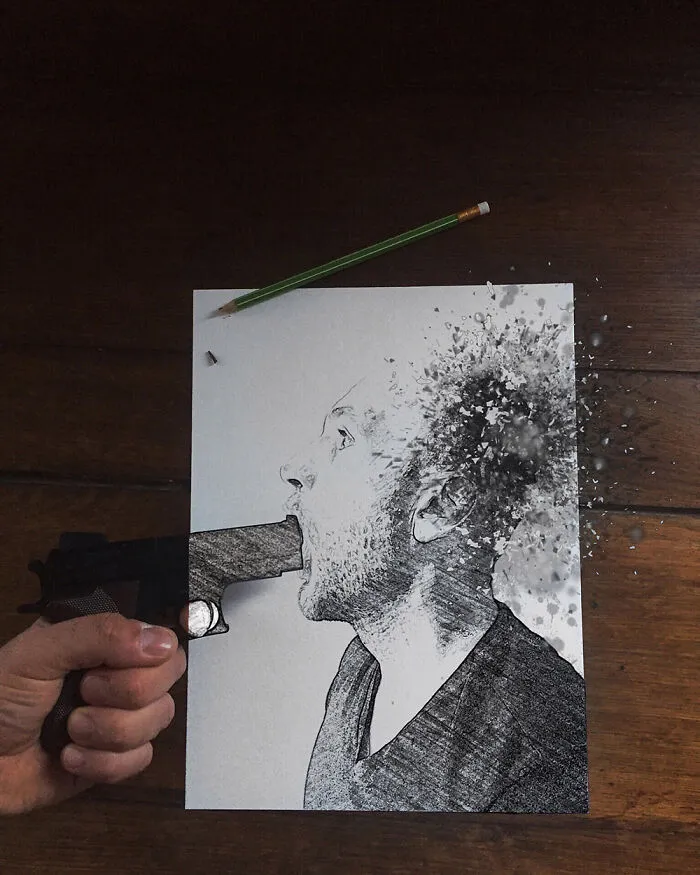 Still Life, 1st Place: Je Suis Charlie By Cedric Blanchon