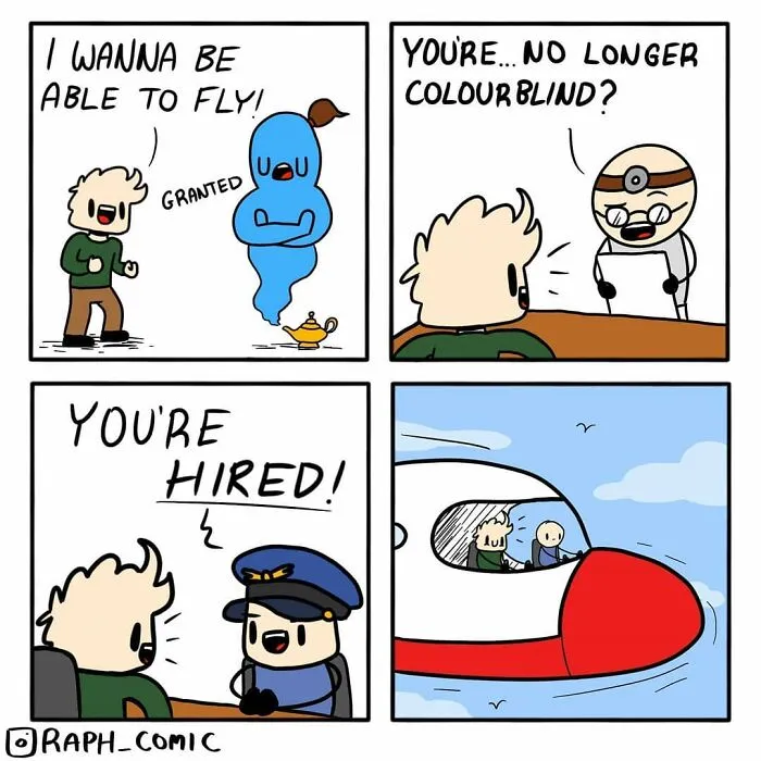 This Artist Creates Dark, Funny, And Unexpected Comics (35 Pics)