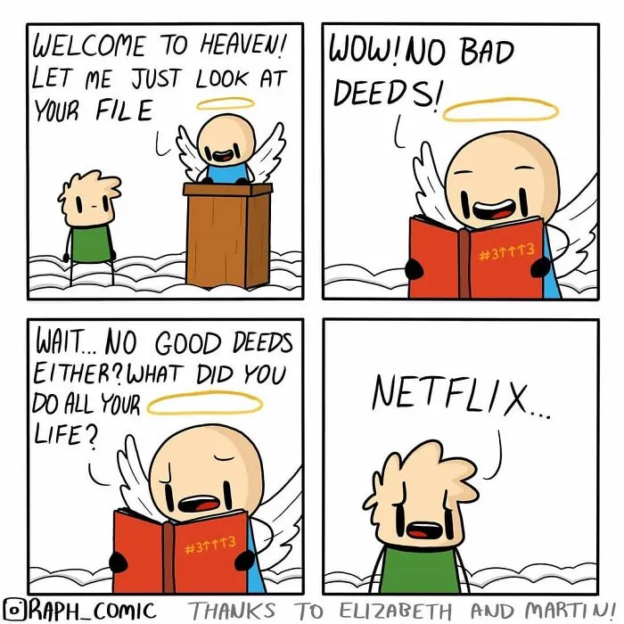 This Artist Creates Dark, Funny, And Unexpected Comics (35 Pics)